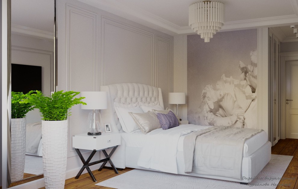 Дизайн-проект четырехкомнатной квартиры в жилом комплексе "Дом-Мегалит на Неве".