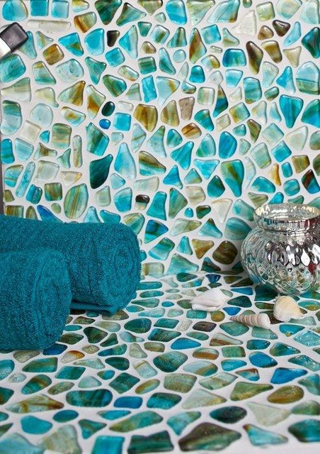 Riva Del Mar Glass Mosaic TIles