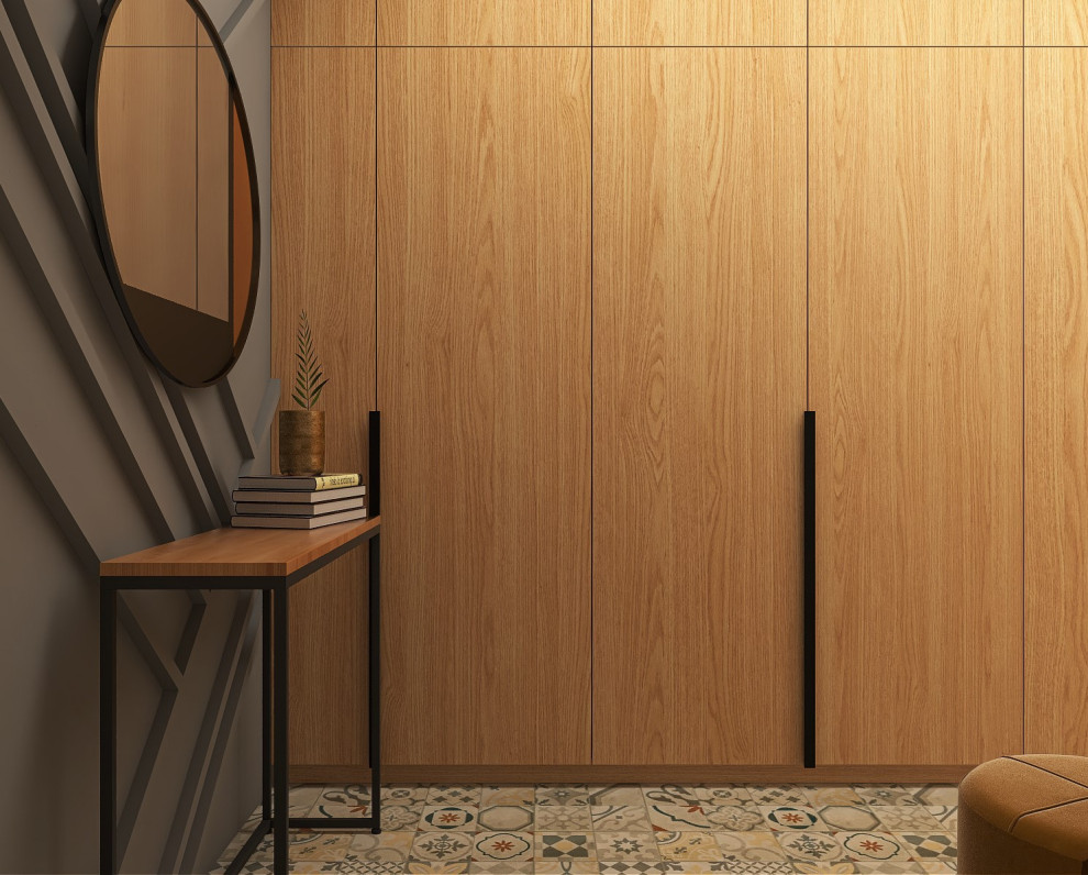 Минималистичная квартира 91м2 в Москве для семьи с двумя детьми