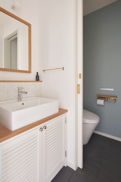 & SPACE skandinavisch-gaestetoilette