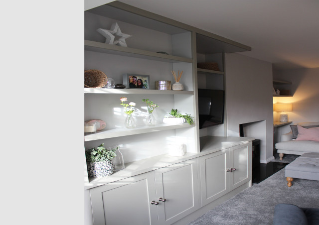 Lounge media unit contemporary-vardagsrum