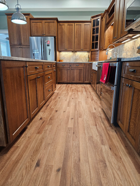Qrt Sawn White Oak Kitchen craftsman-cuisine