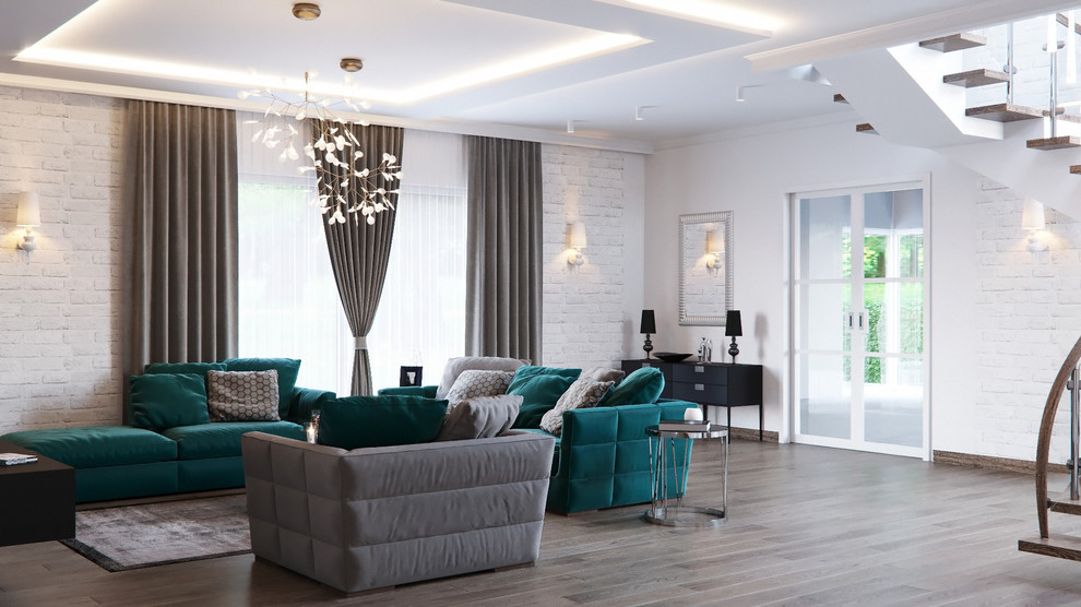 дизайн интерьера современного дома