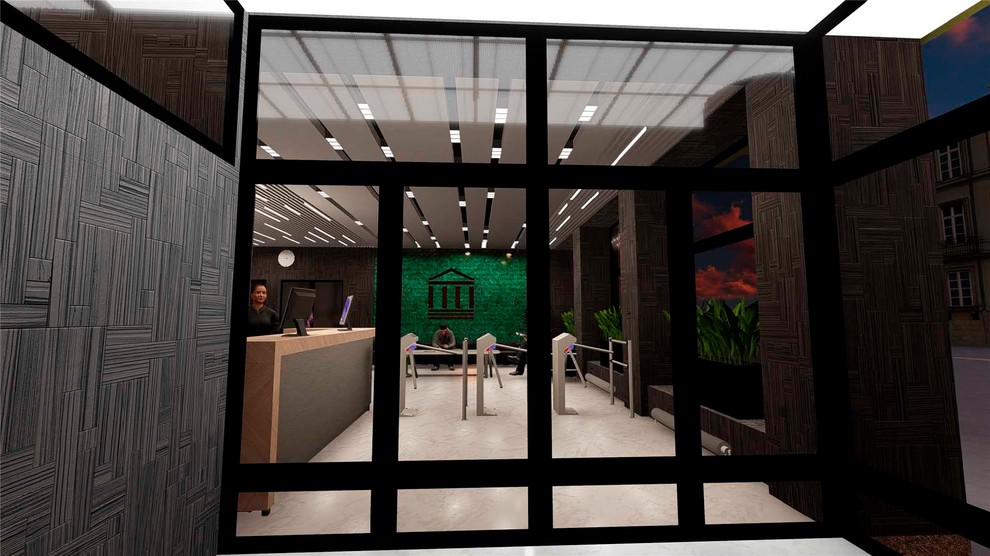 Вестибюль учебного заведения