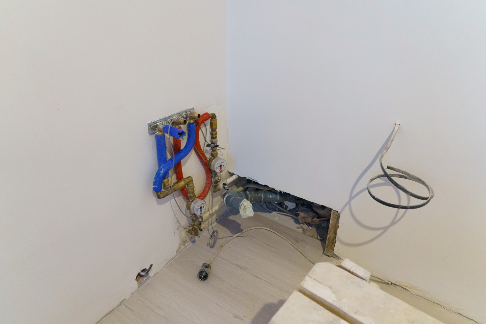 Отделка в светлых тонах Перово