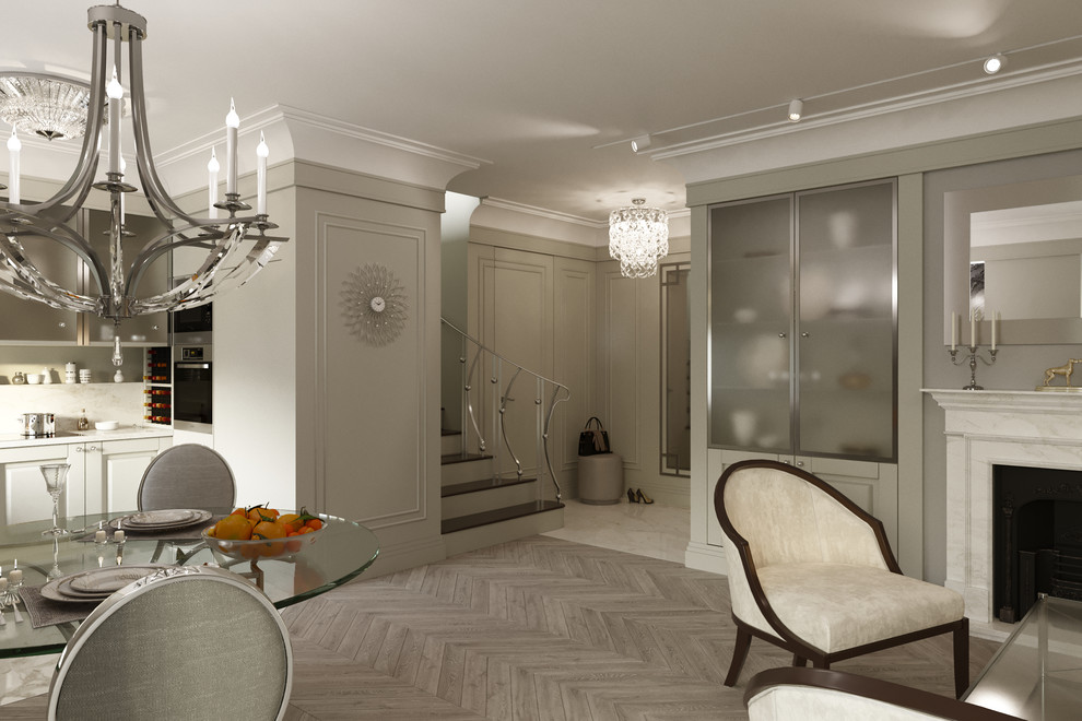 Современная классика. Интерьеры. Квартира 100 м2 в Тамбове.