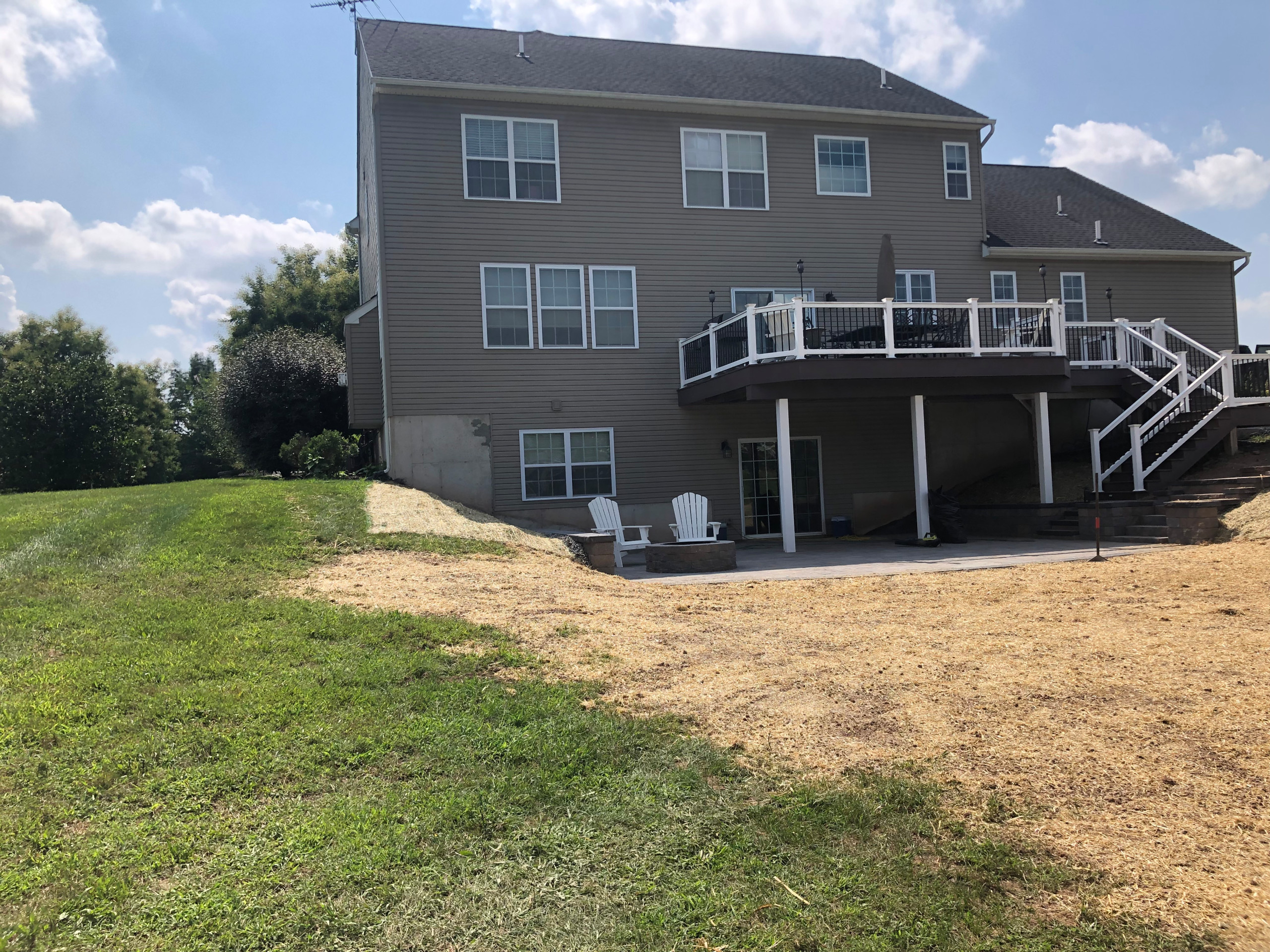 Patio/Steps/Firepit/SittingWall