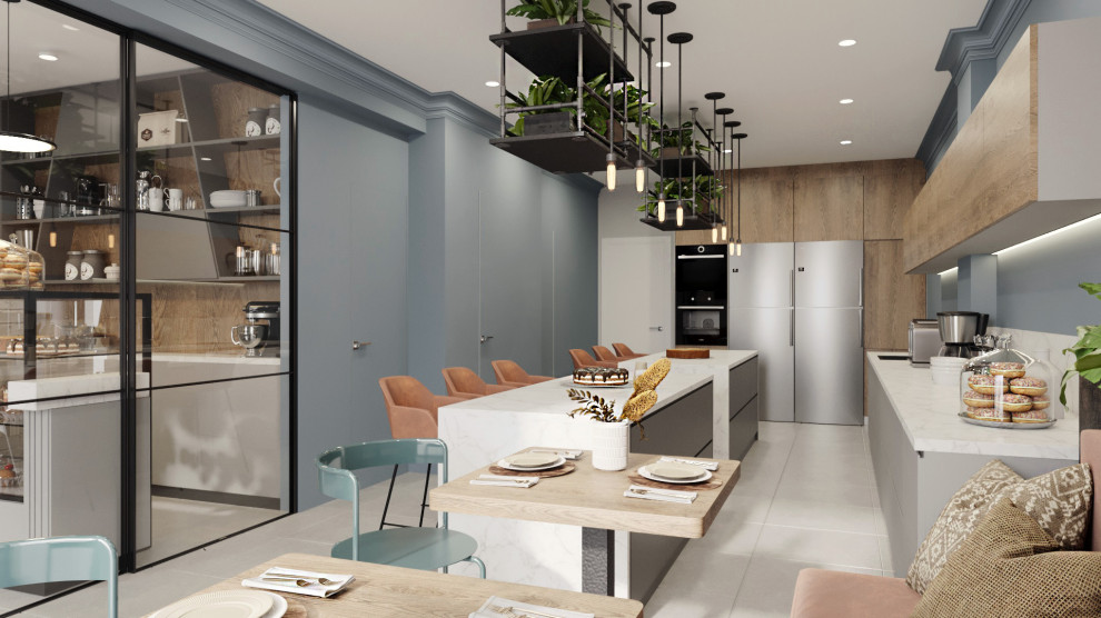 Дизайн интерьера кондитерской в Уфе "Gala Cake"