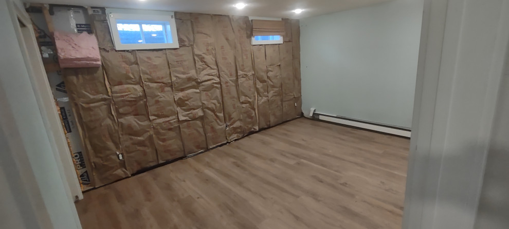 Coretec Laminate Floor In Basement
