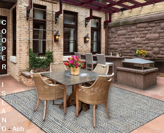 Couristan Cooper Island Indoor/Outdoor Area Rug – Versatile Carpet for ...