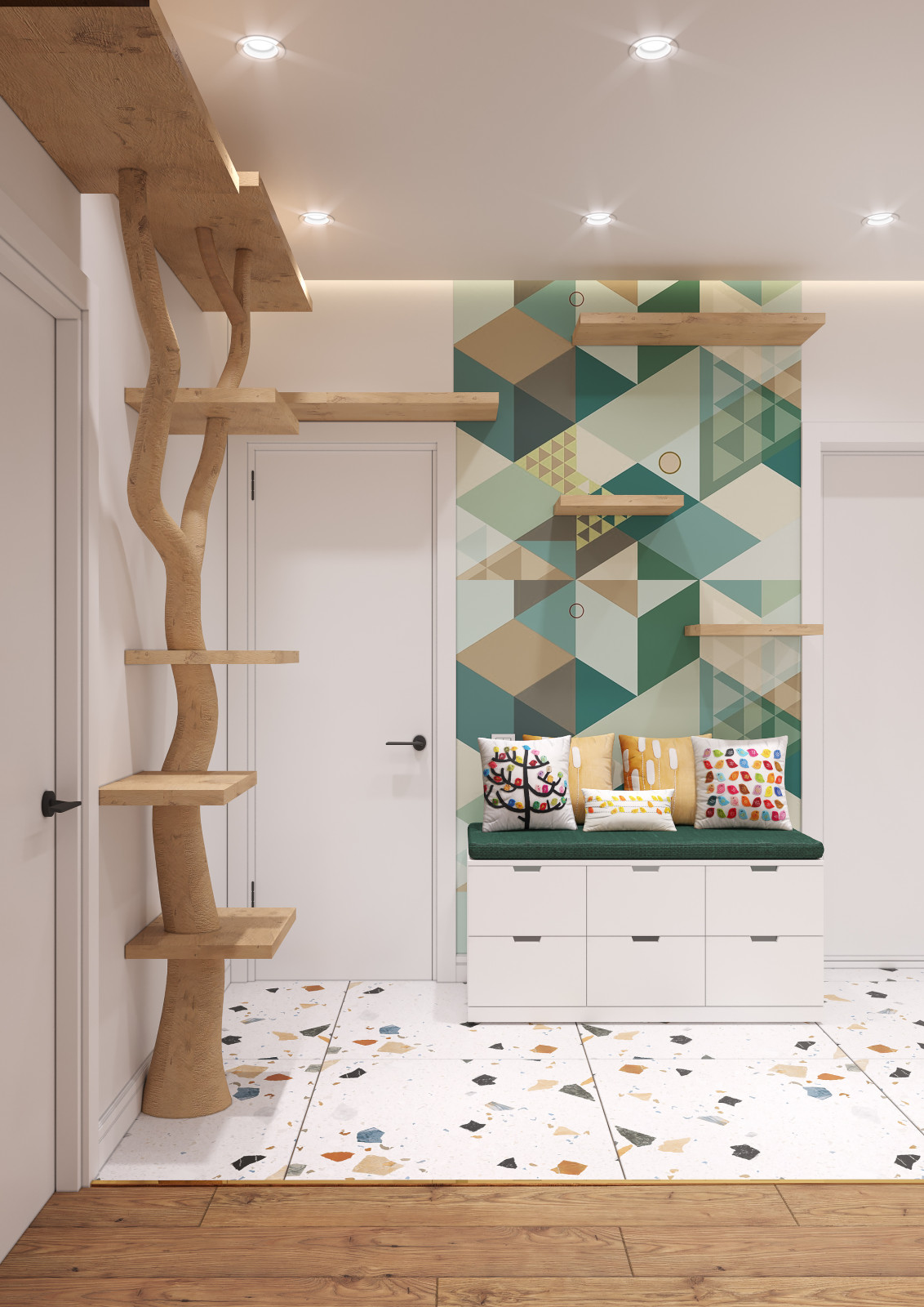 СВЕТЛАЯ КВАРТИРА КРЕАТИВНОЙ ПАРЫ