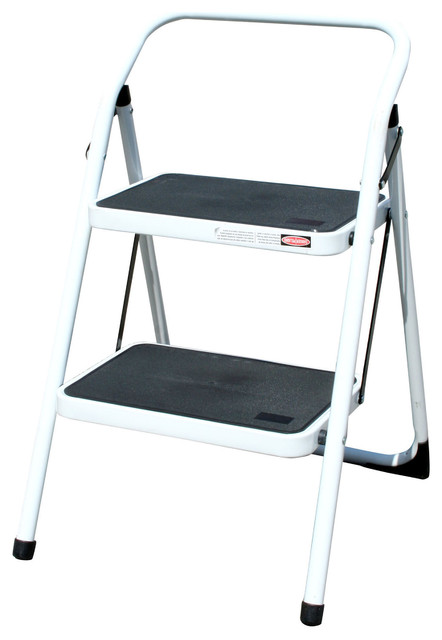 2 Step Utility Stool Contemporary Ladders And Step Stools By