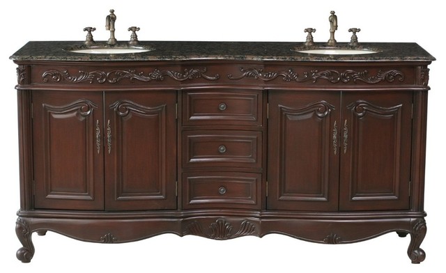 Saturn Double Sink Vanity - Victorian - Bathroom Vanities ...