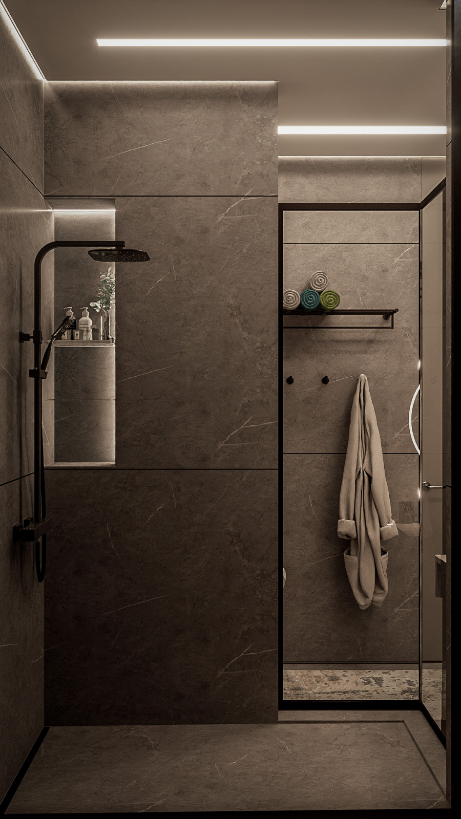 Дизайн-проект четырехкомнатной квартиры 99 м²