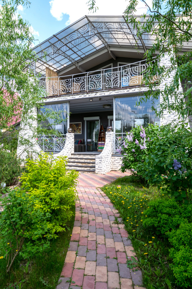 Беседка и терраса для Дмитрия Крылова. Первый Канал "На дачу! С Наташей Барбье"