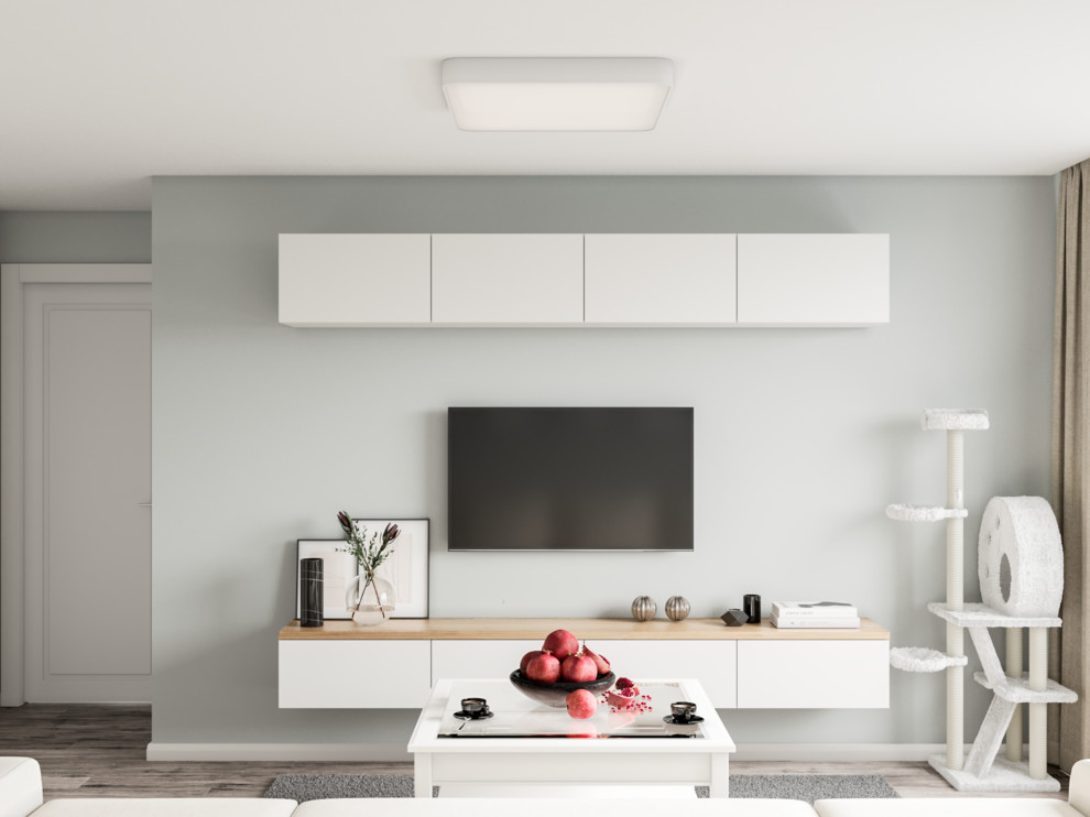 Дизайн - проект двухкомнатной "Брежневки" в г. Москва