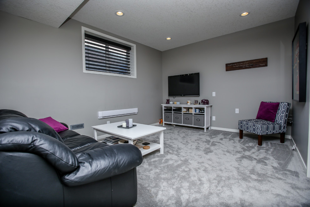 Basement - transitional basement idea in Calgary