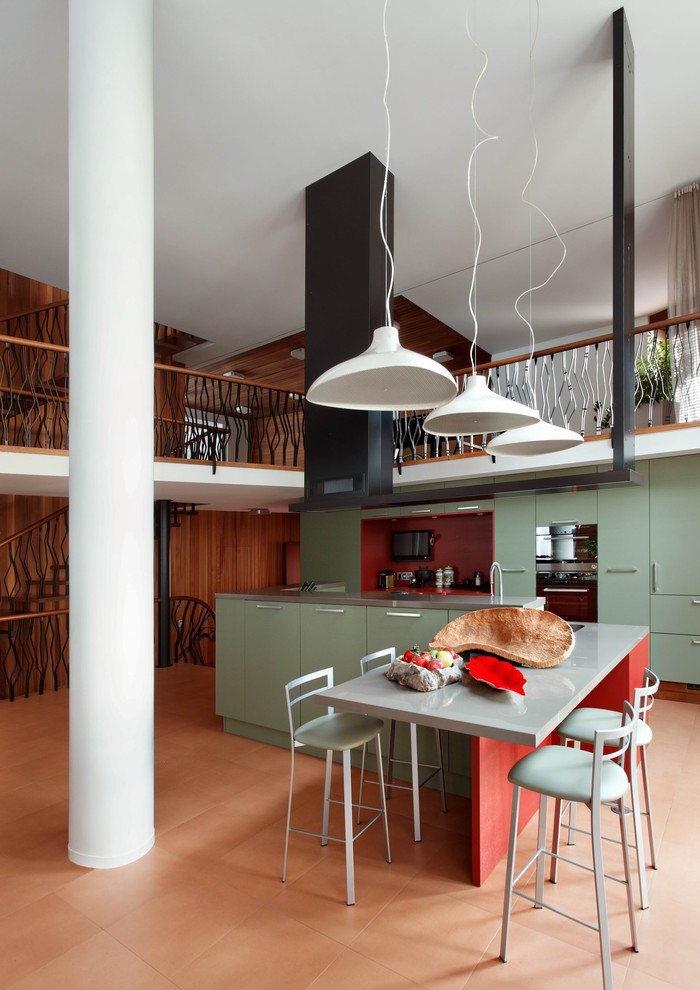 Дом в Подмосковье: Столовая