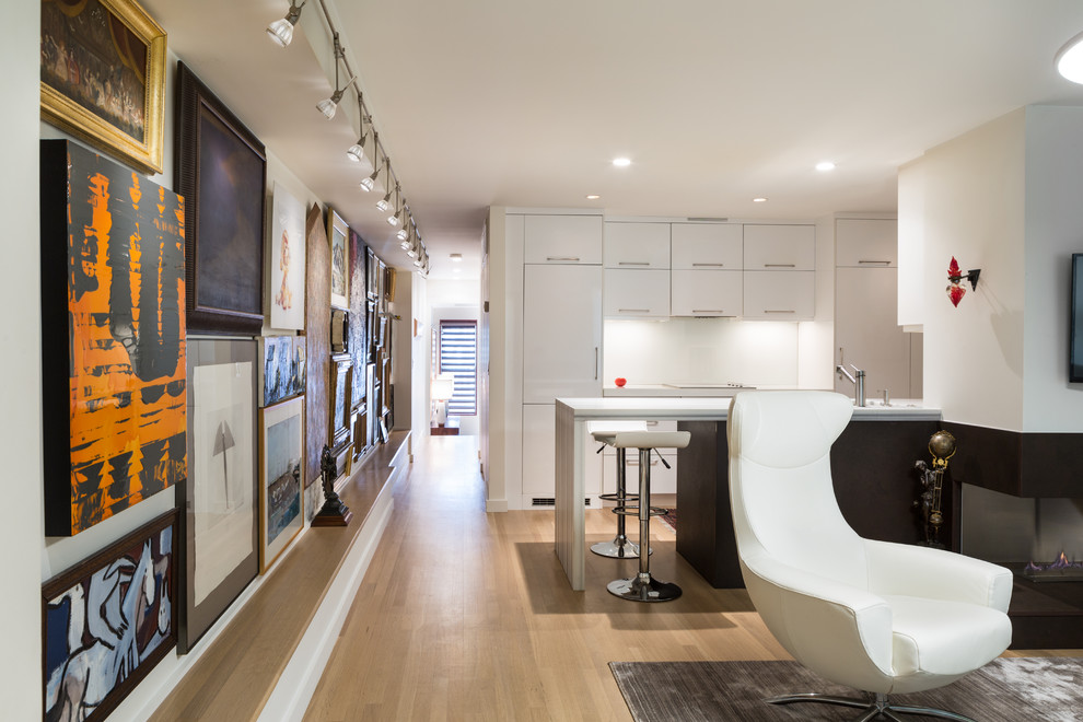 DC Basement Condo Contemporary Basement DC Metro by Anthony