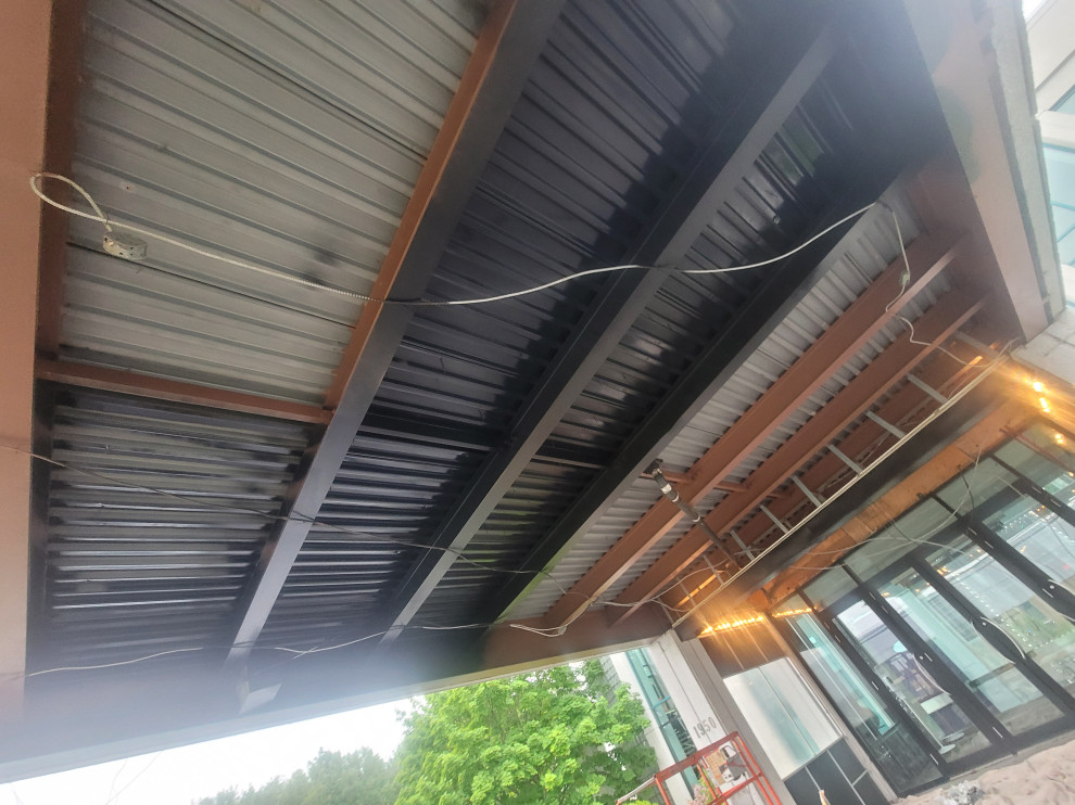 EXTERIOR PAINTING LE MONT BLANC HOTEL