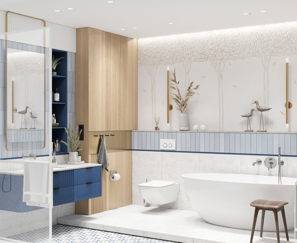 Дизайн интерьера четырехкомнатной квартиры в г. Москва