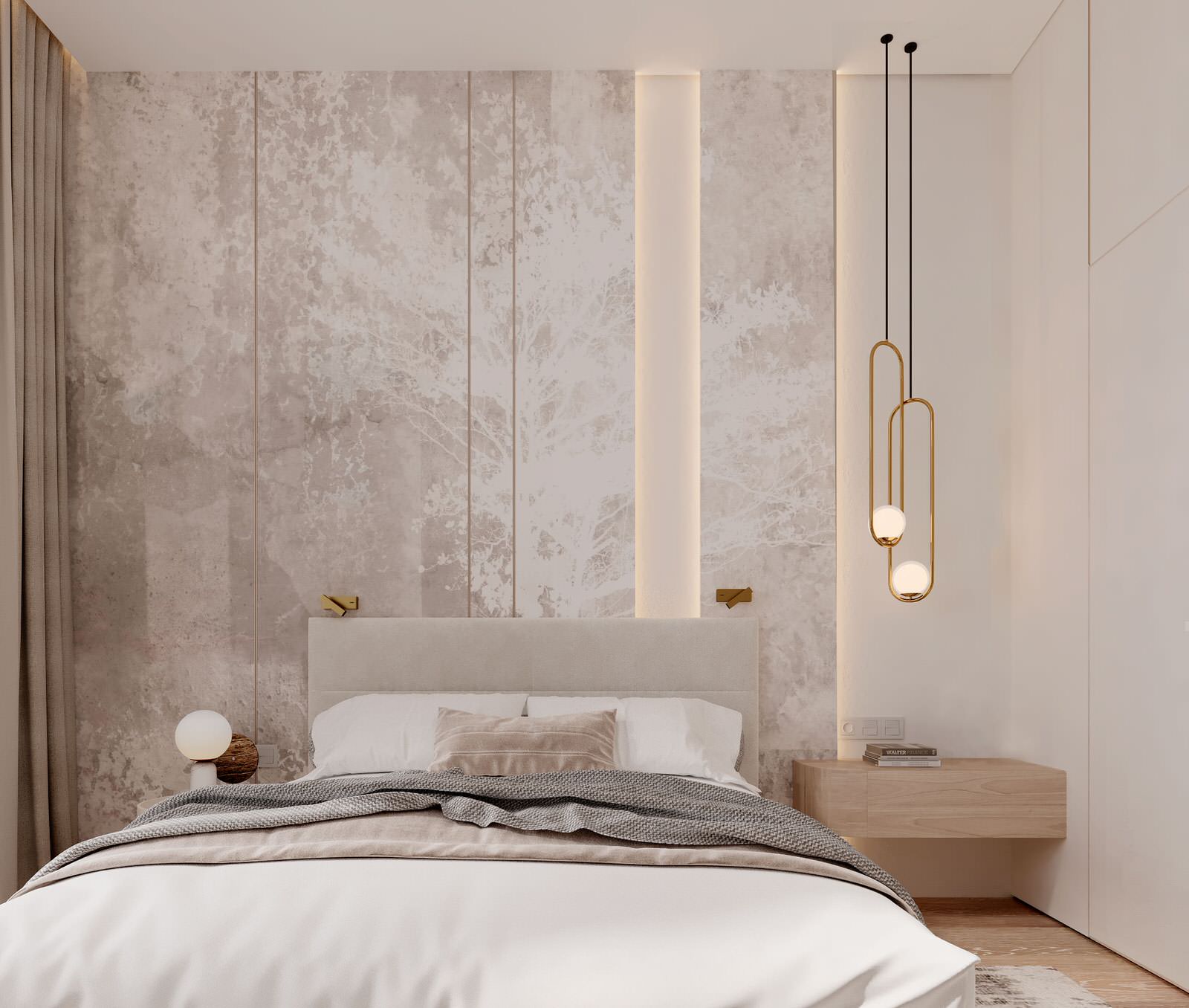 Интерьер квартиры в ЖК "Вест Гарден"