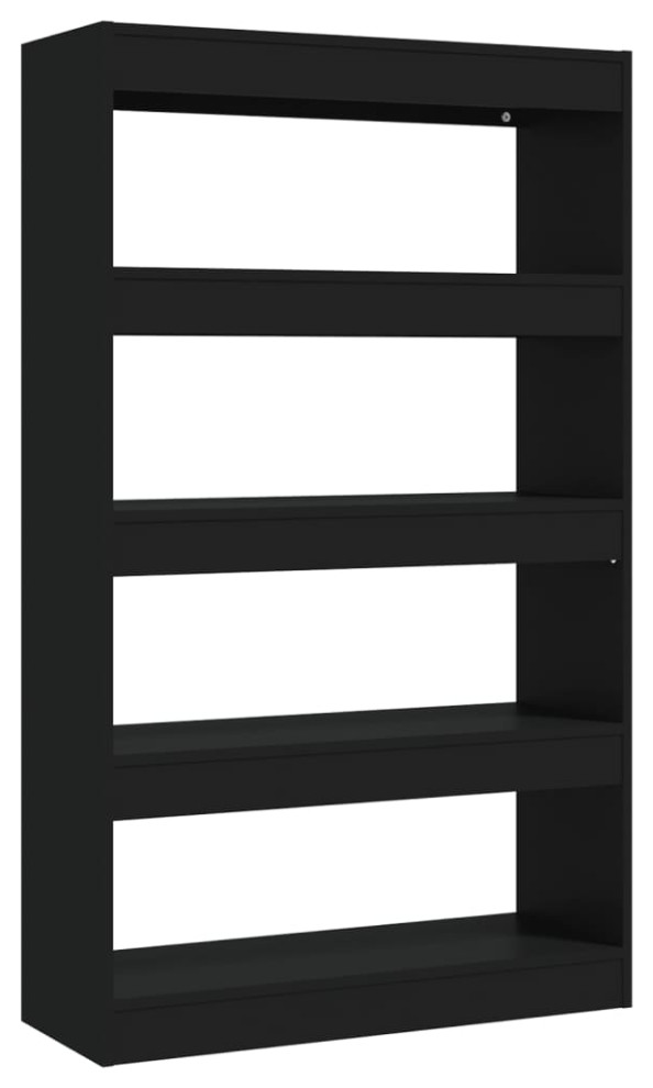 vidaXL Book Bookcase for Living Room Concrete Gray Engineered