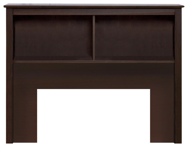Sonoma Twin Bookcase Headboard Espresso Transitional Headboards Sonoma Twin Bookcase Headboard Espresso
