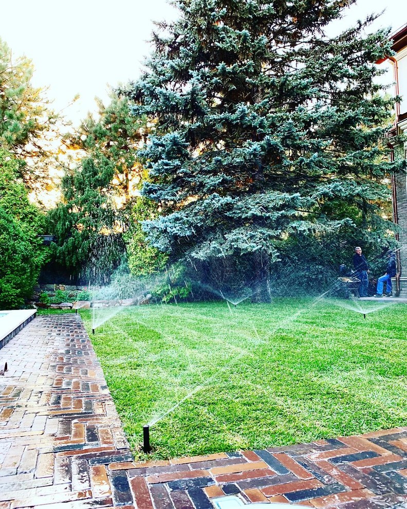 Ландшафт частного участка