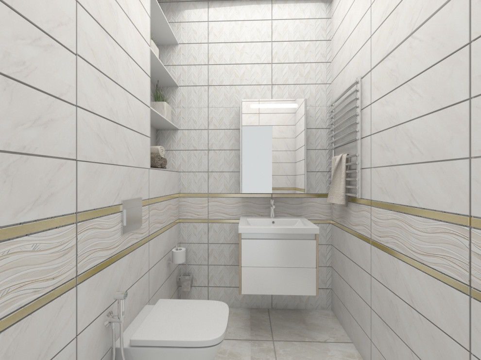 Современный интерьер в светлых тонах