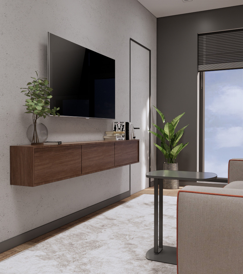 Визуализации Кухни-Гостиной в ЖК Magnifika