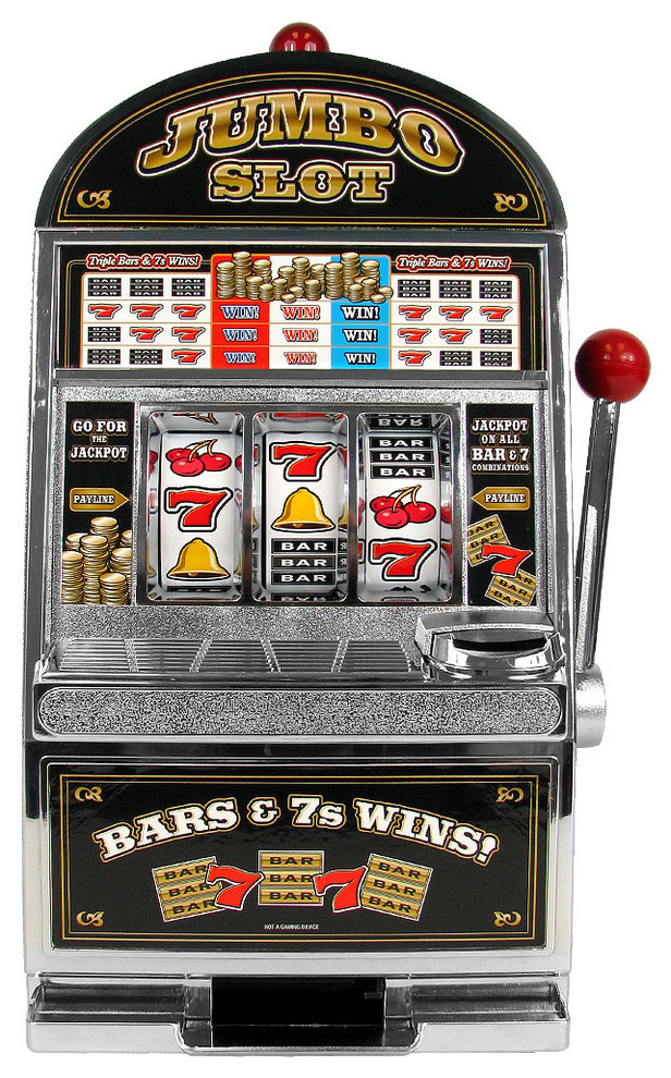 Jumbo Slot Machine Bank, Replication