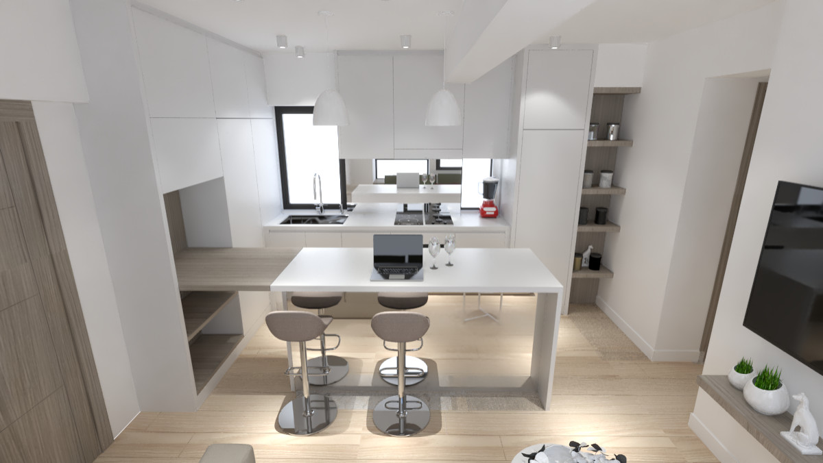 3D Renders Main Room