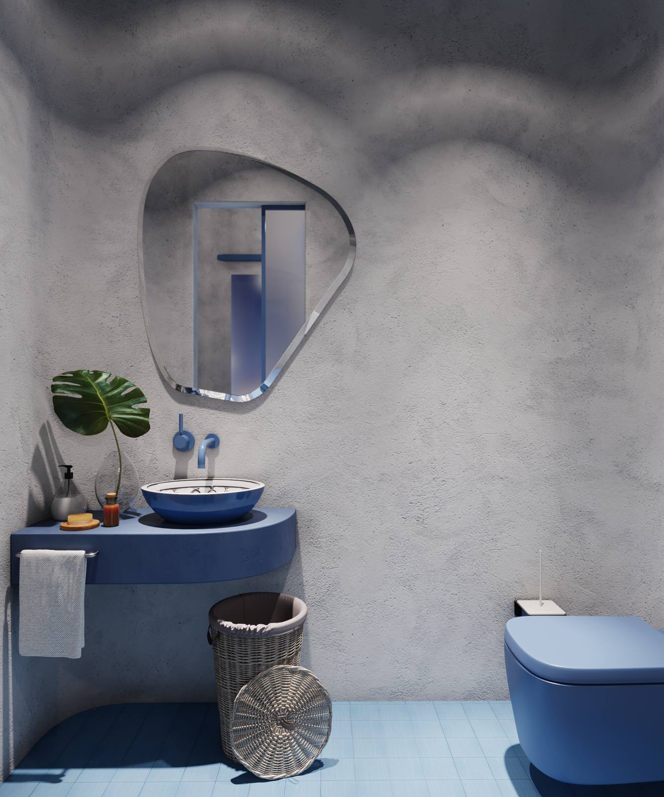 Ванная комната. Квартира в ЖК "Ангелово"