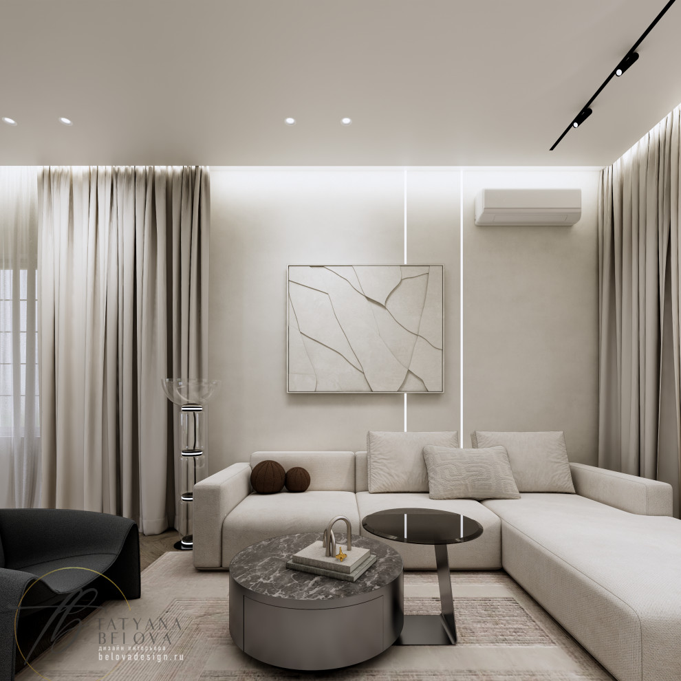 Современная классика в доме, 128 м2