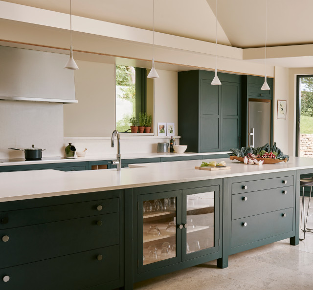 Contemporary Bath Home transitional-kitchen