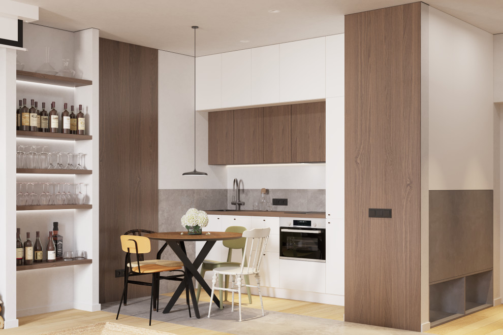 Проект интерьера квартиры "Intersect"