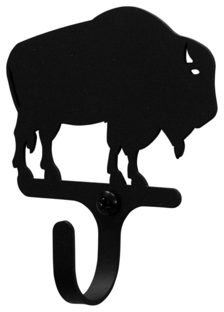 Wrought Iron Buffalo Magnet Hook