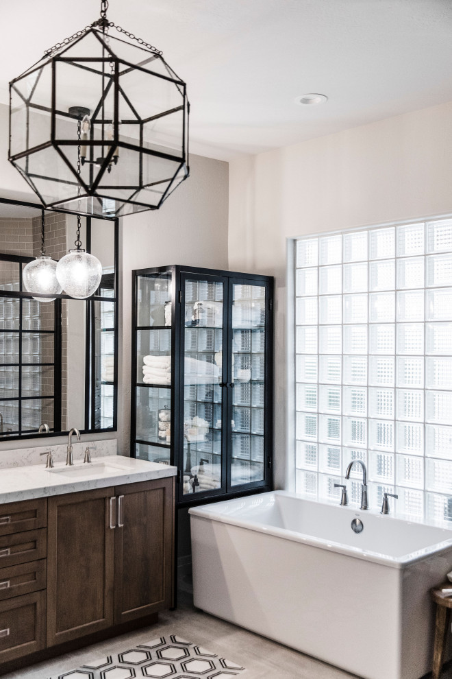 Bathroom - transitional bathroom idea in Phoenix