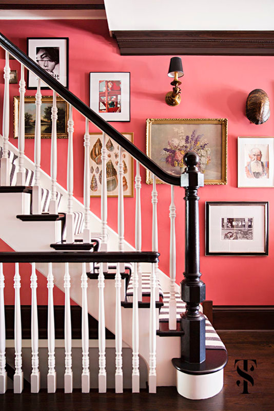 Inspiration for an expansive eclectic staircase in Chicago.