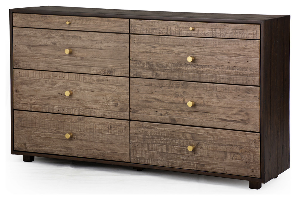 Four Hands Calais 8 Drawer Dresser Rustic Dressers By Hedgeapple