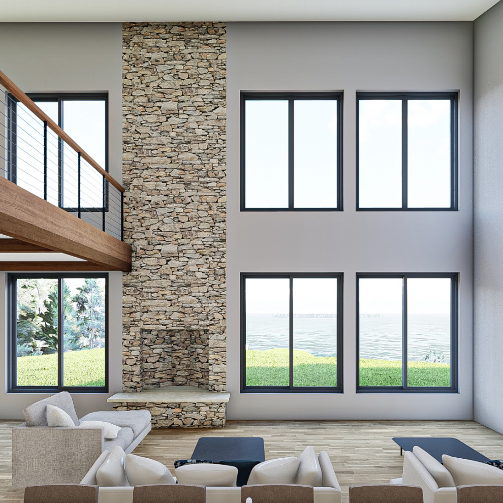 Modern Lakefront Oasis