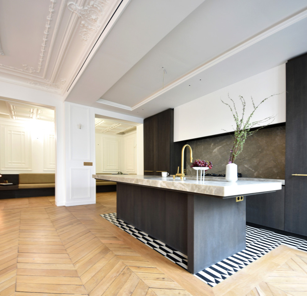 Rénovation complète_ 4 pièces de 150 m2_ Paris 10eme