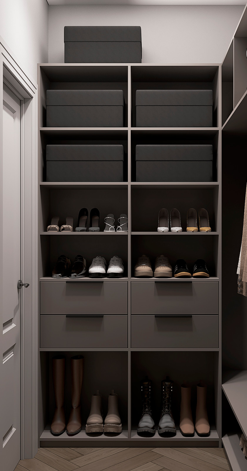 Дизайн проект квартиры в ЖК "Манхэттен"