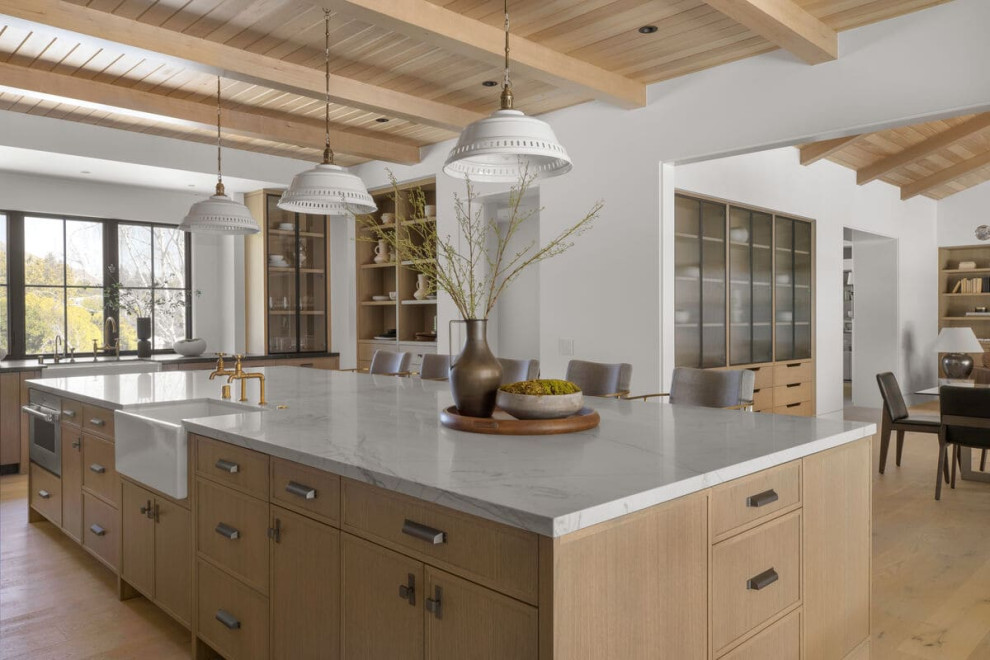 Rustic North Ranch Rustic Kitchen Los Angeles by JRP Design