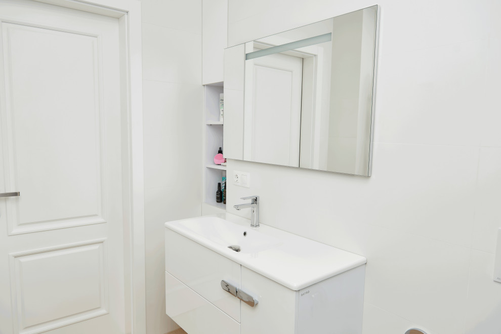 Косметический ремонт двухкомнатной квартиры в минималистическом стиле