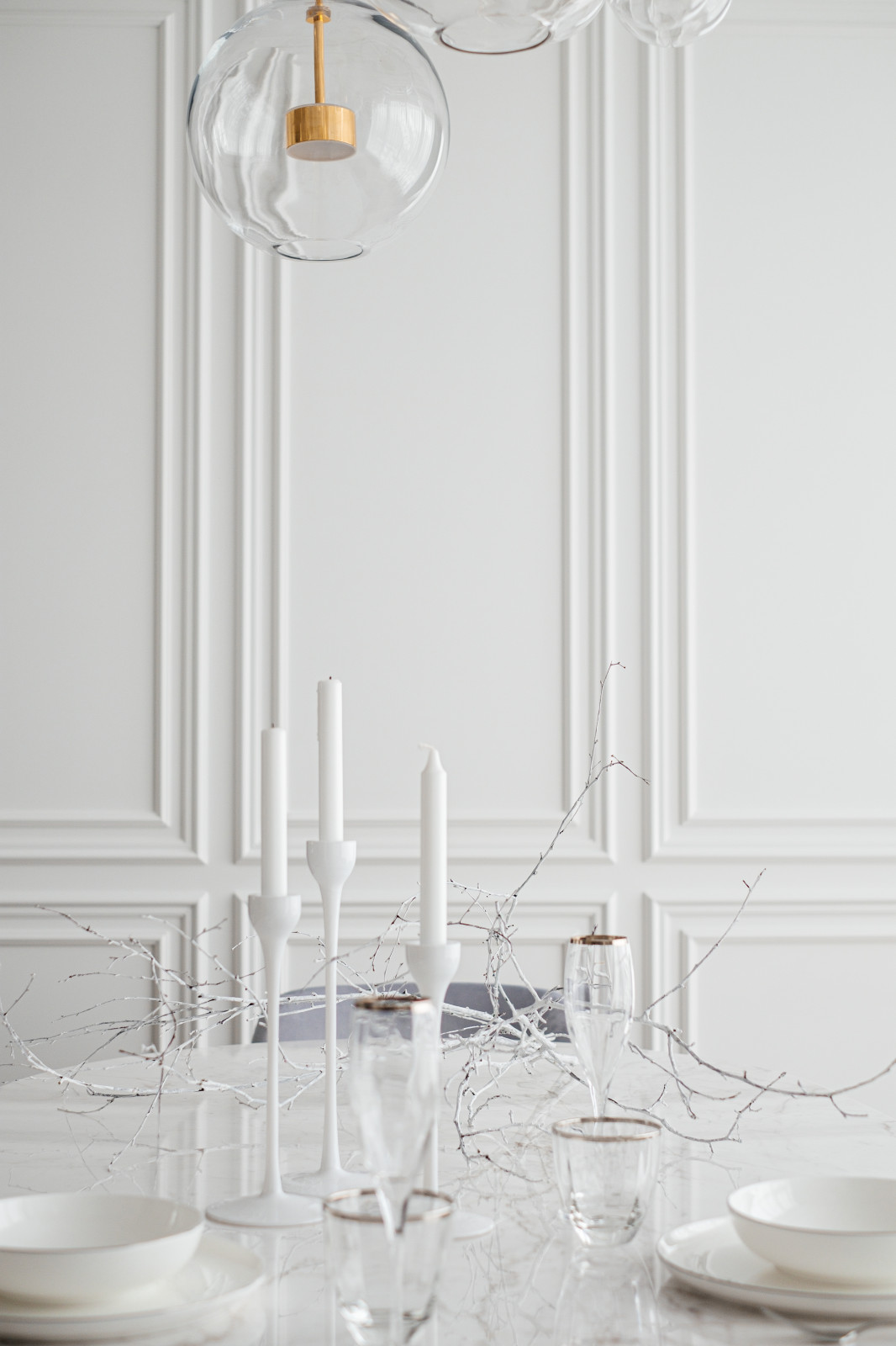 Кухня-гостиная в классическом стиле