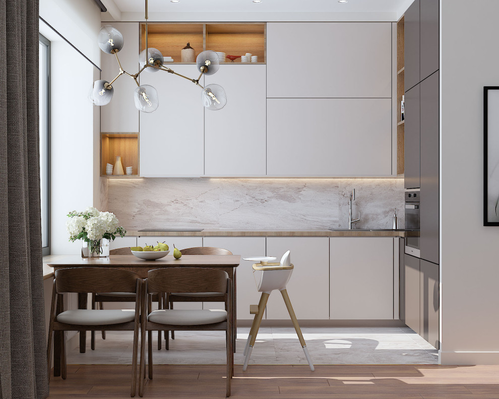 ДИЗАЙН-ПРОЕКТ ИНТЕРЬЕРА КВАРТИРЫ, ЖК СИМВОЛ, МОСКВА, 90 М²