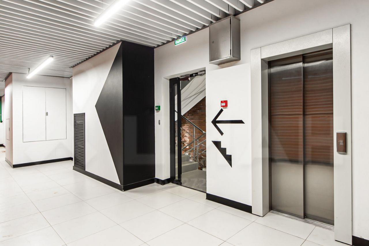 Геометрический двухуровневый лофт