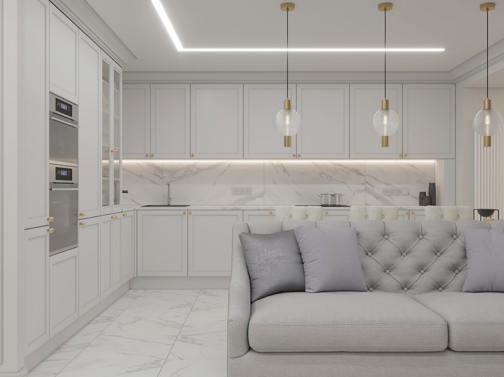 Дизайн интерьера четырехкомнатной квартиры